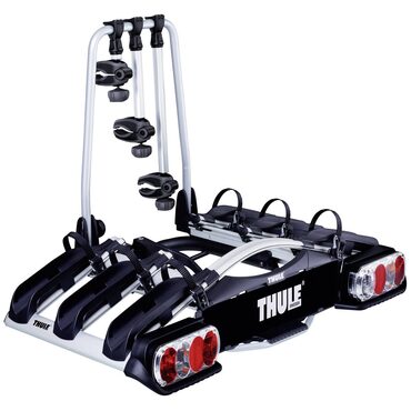 Porte-vélos sur boule d'attelage Thule Euroway G2 3 vélos - 13 pins