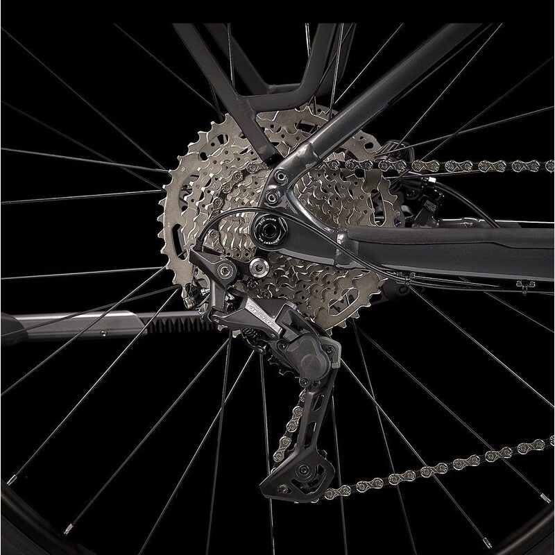 VTT électrique semi-rigide Trek Powerfly Sport 4 Equipped Lithium Grey/Trek Black 2022