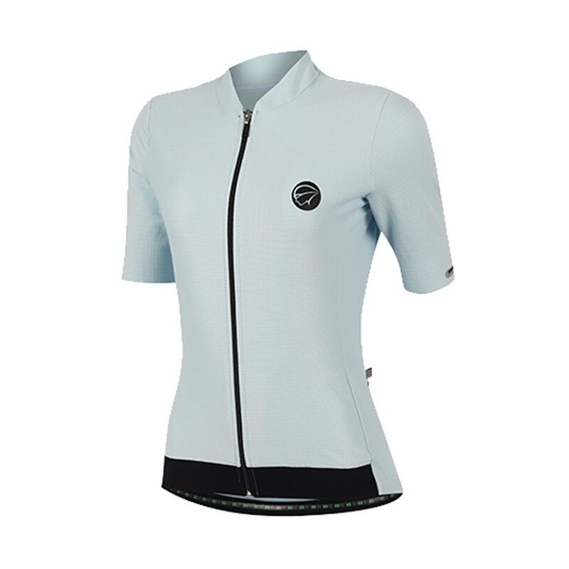 Maillot vélo manches courtes femme Mauro Ribeiro Fiber