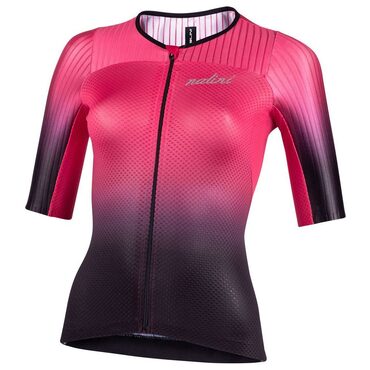 Maillot vélo manches courtes Femme Nalini New Lady Ergo Fit