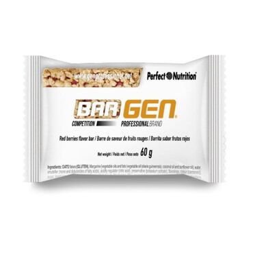 Barre énergétique GEN Bargen Compétition 60gr Fruits rouges