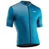 Maillot vélo manches courtes Northwave Origin Jersey noir gris bleu