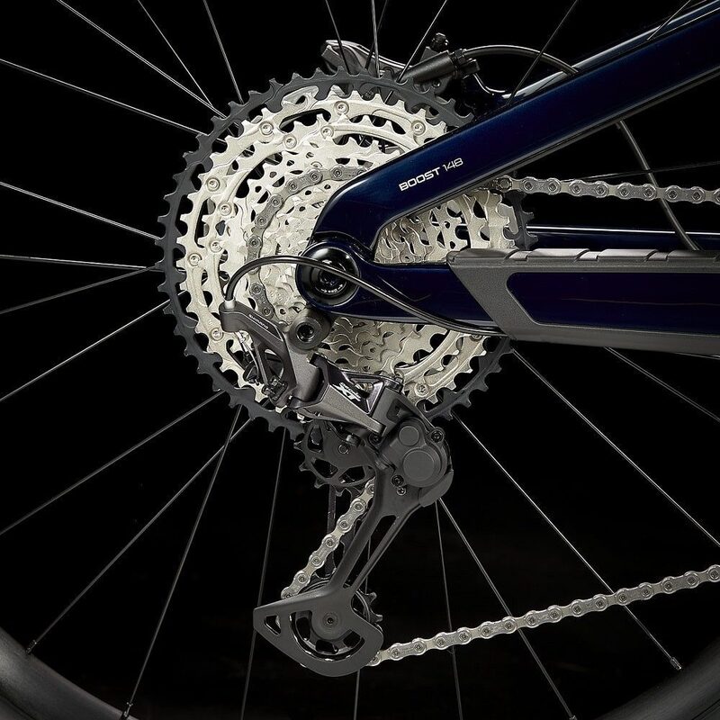 VTT Enduro 29 pouces tout suspendu Trek Slash 9.7 Carbon Blue Black 2022