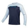 Lightweight and breathable Endura MT500 Burner long-sleeved MTB jersey