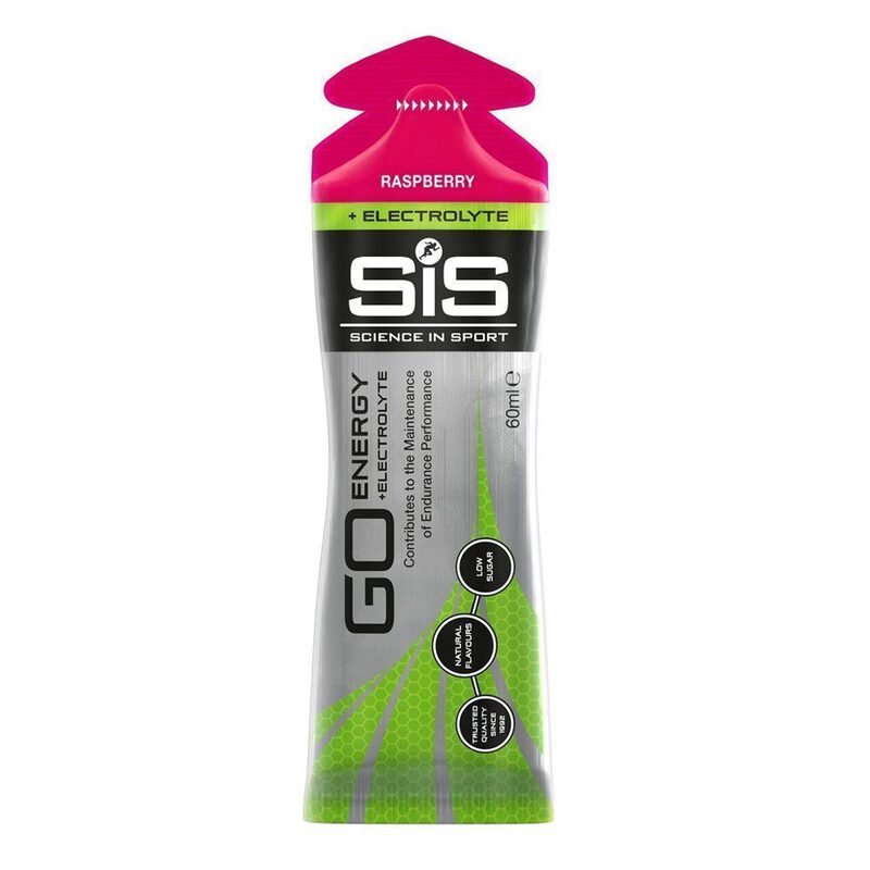 SIS Go Energy + Electrolyte Framboos energiegels 60 ml