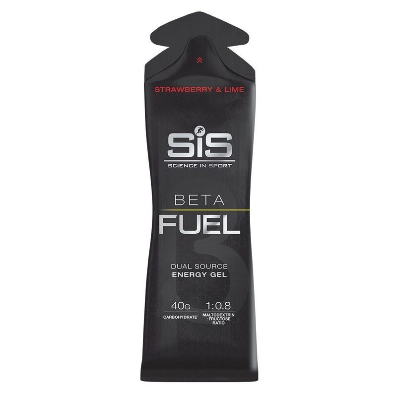 Gel énergétique SIS Beta Fuel Fraise - Citron vert 60ml