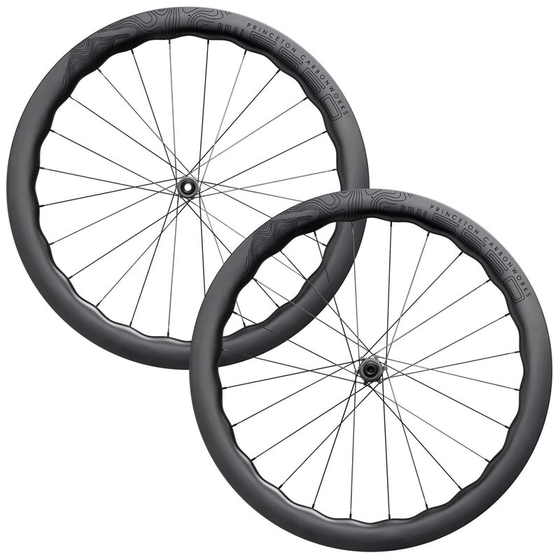 Roues vélo route carbone Princeton Dual 5550 Disc Tubeless Ready - Moyeux Tune