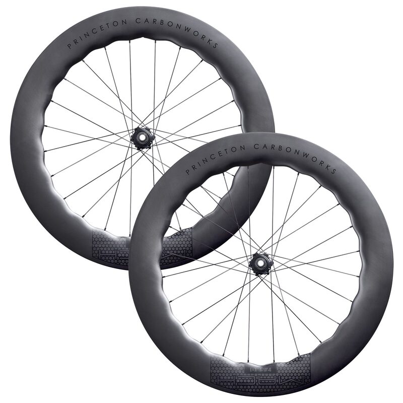 Roues vélo route carbone Princeton Mach 7580 Disc Tubeless Ready - Moyeux Tune