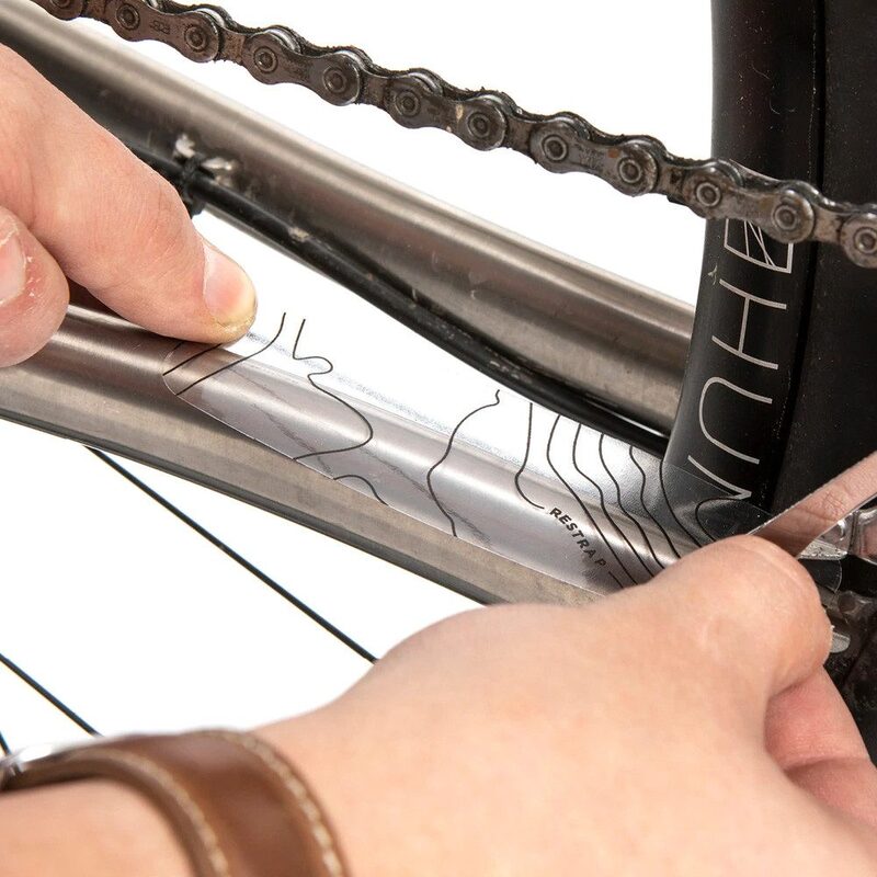 Protection vélo adhésive Restrap pour sacoche bikepacking