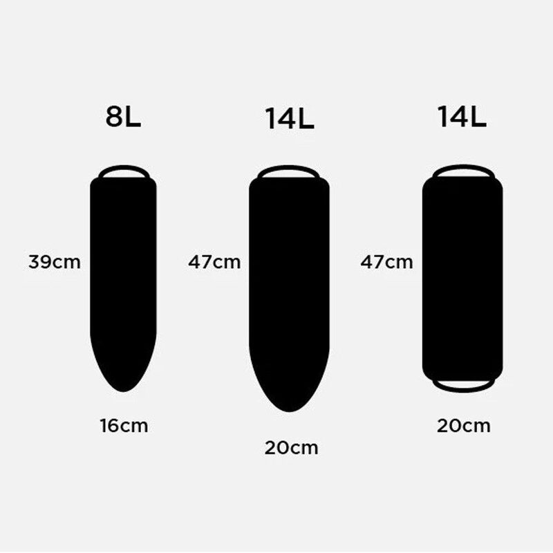 Dry bag bikepacking Restrap Tapered 8 litres