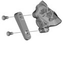 Bevestigingsschroef remklauw remschijf Shimano BR-R9270