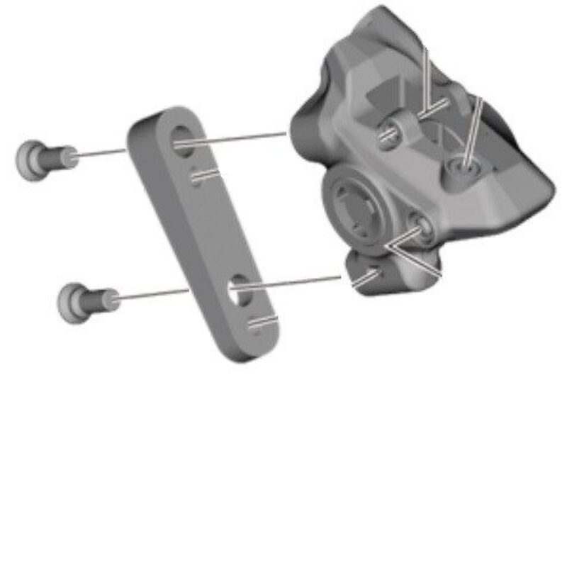 Bevestigingsschroef remklauw remschijf Shimano BR-R9270
