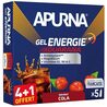 Boîte de 4 gels énergétiques + 1 gratuit - Apurna Gel Energie Cola Guarana