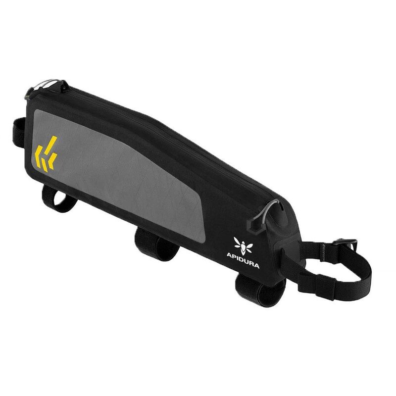 Sacoche de cadre bikepacking Apidura Backcountry Long Top Tube Pack 1.8L