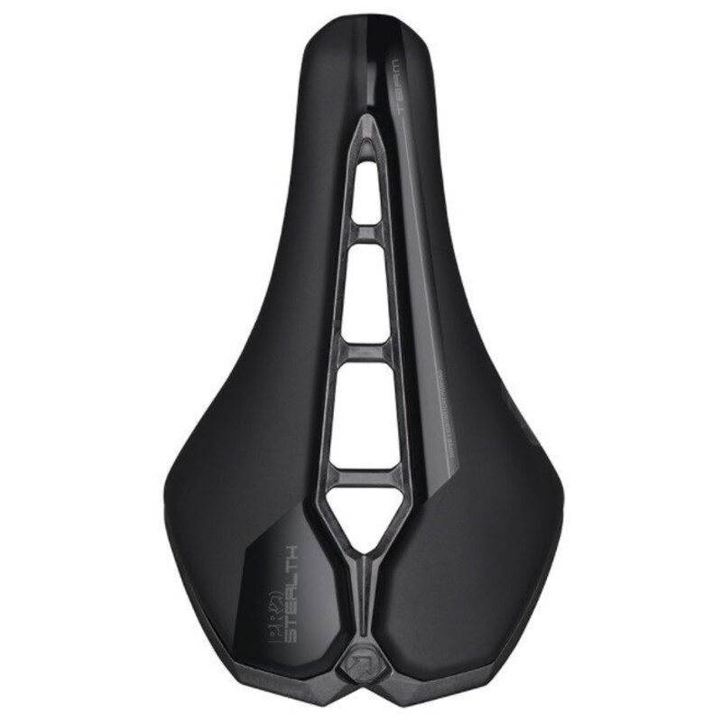 Racefiets- en mountainbikezadel Pro Stealth Team carbon 152 mm