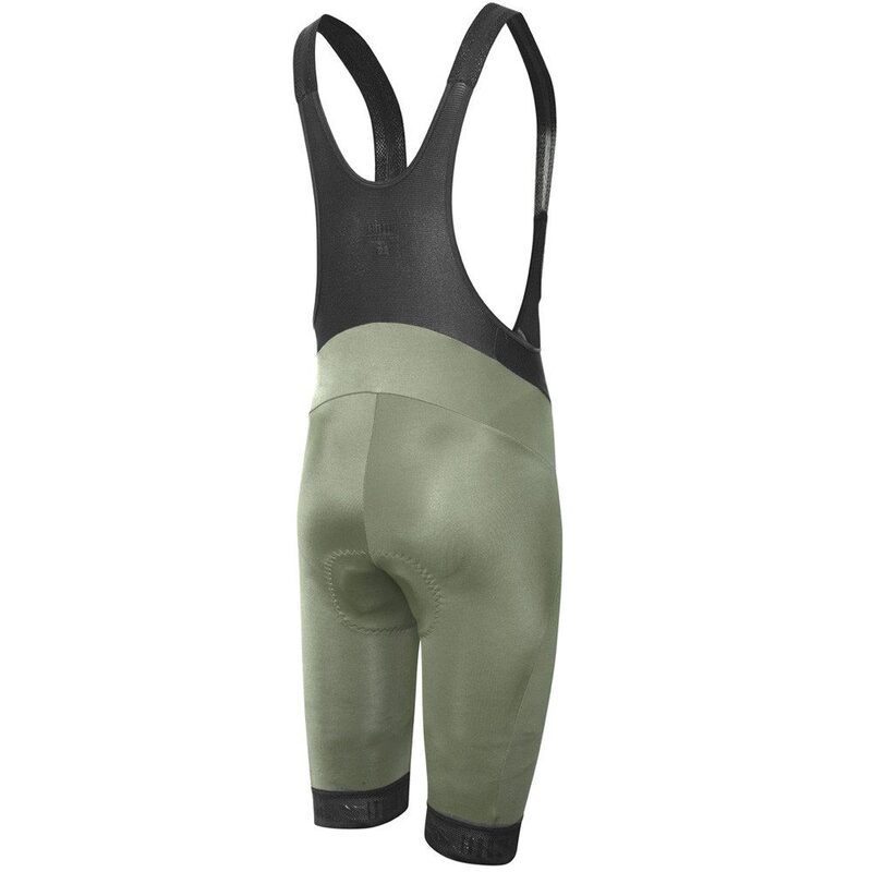 Korte fietsbroek met bretels voor heren Zerorh+ Prime Evo