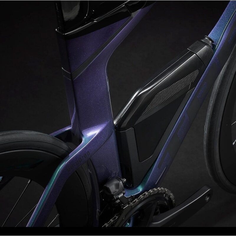 Trek Speed Concept SLR 7 Shimano Ultegra Di2 12v Bontrager Aeolus Pro 51 Emerald Iris/Trek Black 2025 triatlonfiets