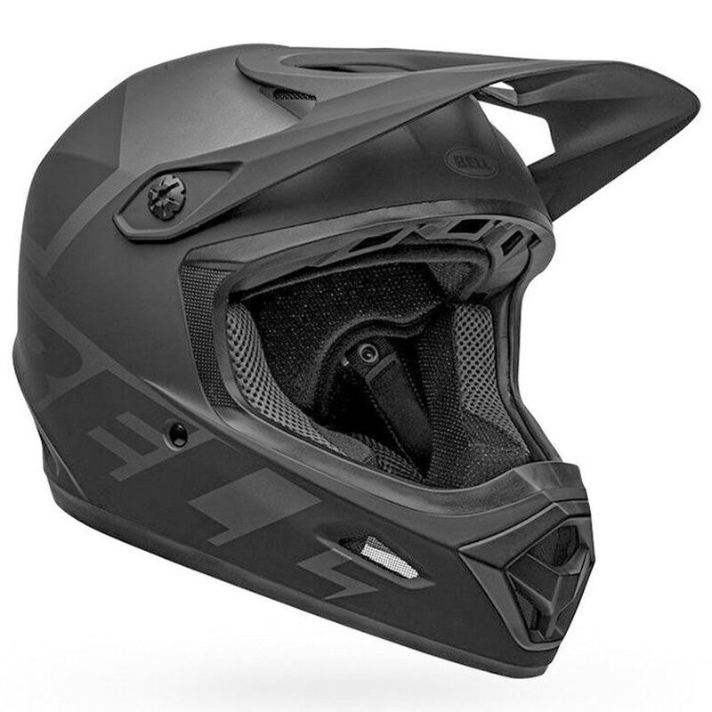 Casque VTT intégral Bell Transfer noir DH Enduro BMX confort