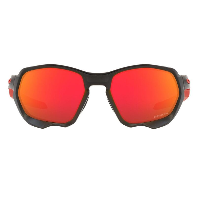 Lunettes vélo Oakley Plazma Matte Black Ink / Prizm Ruby