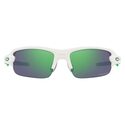 Lunettes vélo enfant Oakley Flak XXS Matte White / Prizm Jade