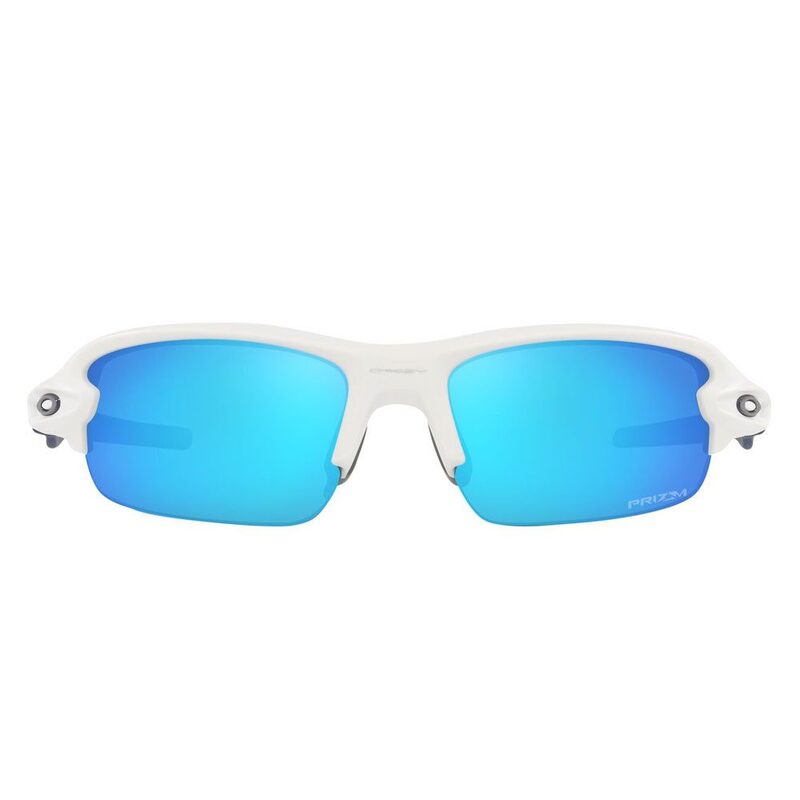 Oakley Flak XXS Matte White kinderfietsbril / Prizm Sapphire