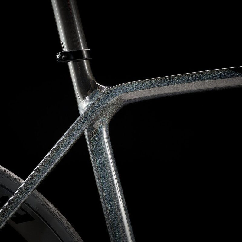 Kit cadre vélo route Trek Emonda SLR Dark Prismatic / Trek Black