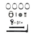 Kit cadre vélo route Trek Emonda SLR Dark Prismatic / Trek Black