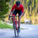 Vélo route Wilier 0 SLR Disc noir Ultegra Di2 R8100 roues Vision Trimax 30