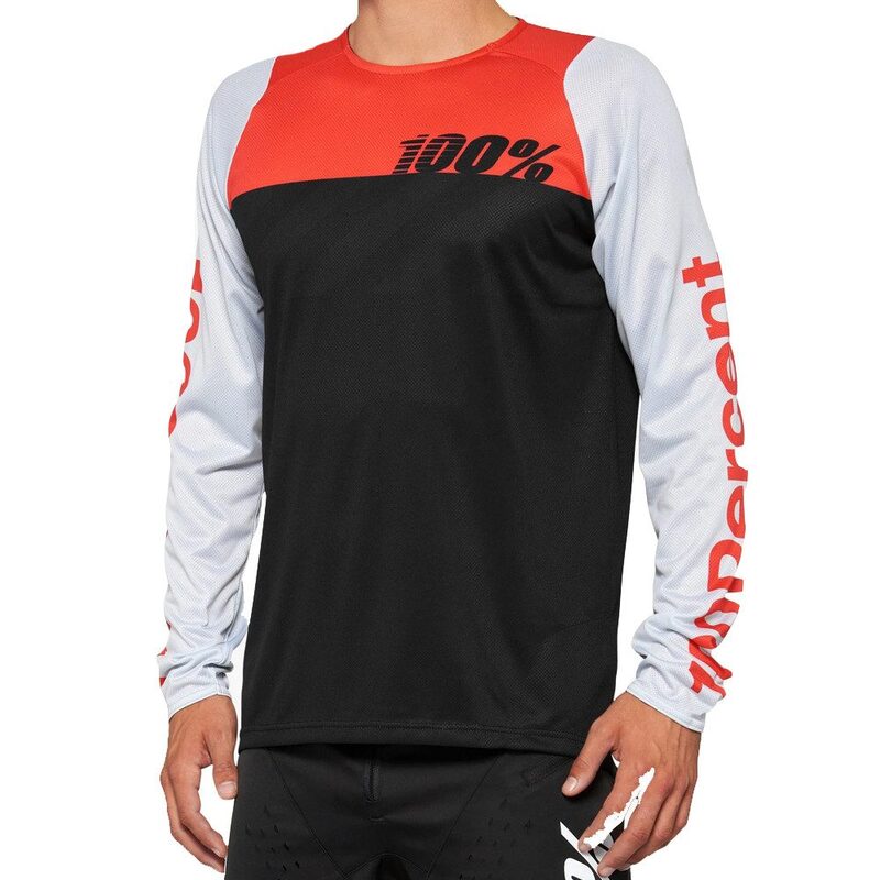 Mountainbike shirt met lange mouwen 100% R-Core Series