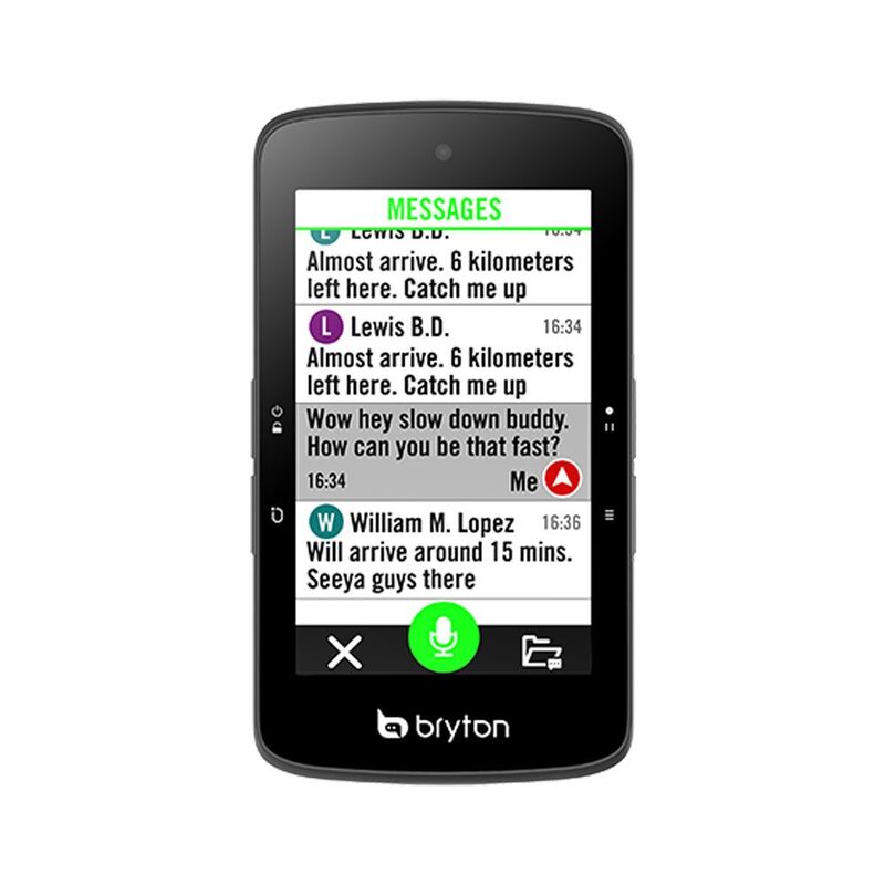 Compteur vélo GPS Bryton Rider S800 T avec cadence, vitesse et ceinture HRM