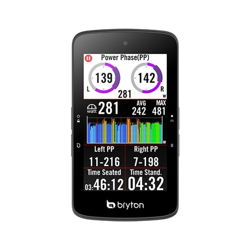 Compteur vélo GPS Bryton Rider S800 T avec cadence, vitesse et ceinture HRM