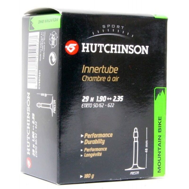 Chambre à air anti-crevaison VTT 29 pouces Hutchinson Protect Air  29x1.90-2.35 avec liquide préventif