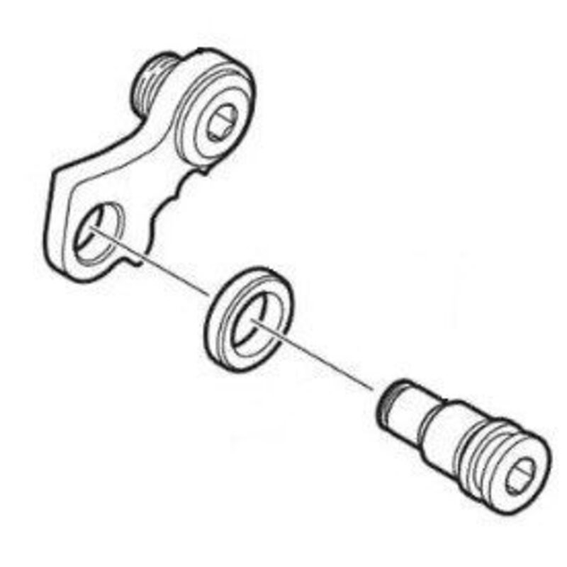 Patte de dérailleur Shimano Direct-Mount Y50Y98010