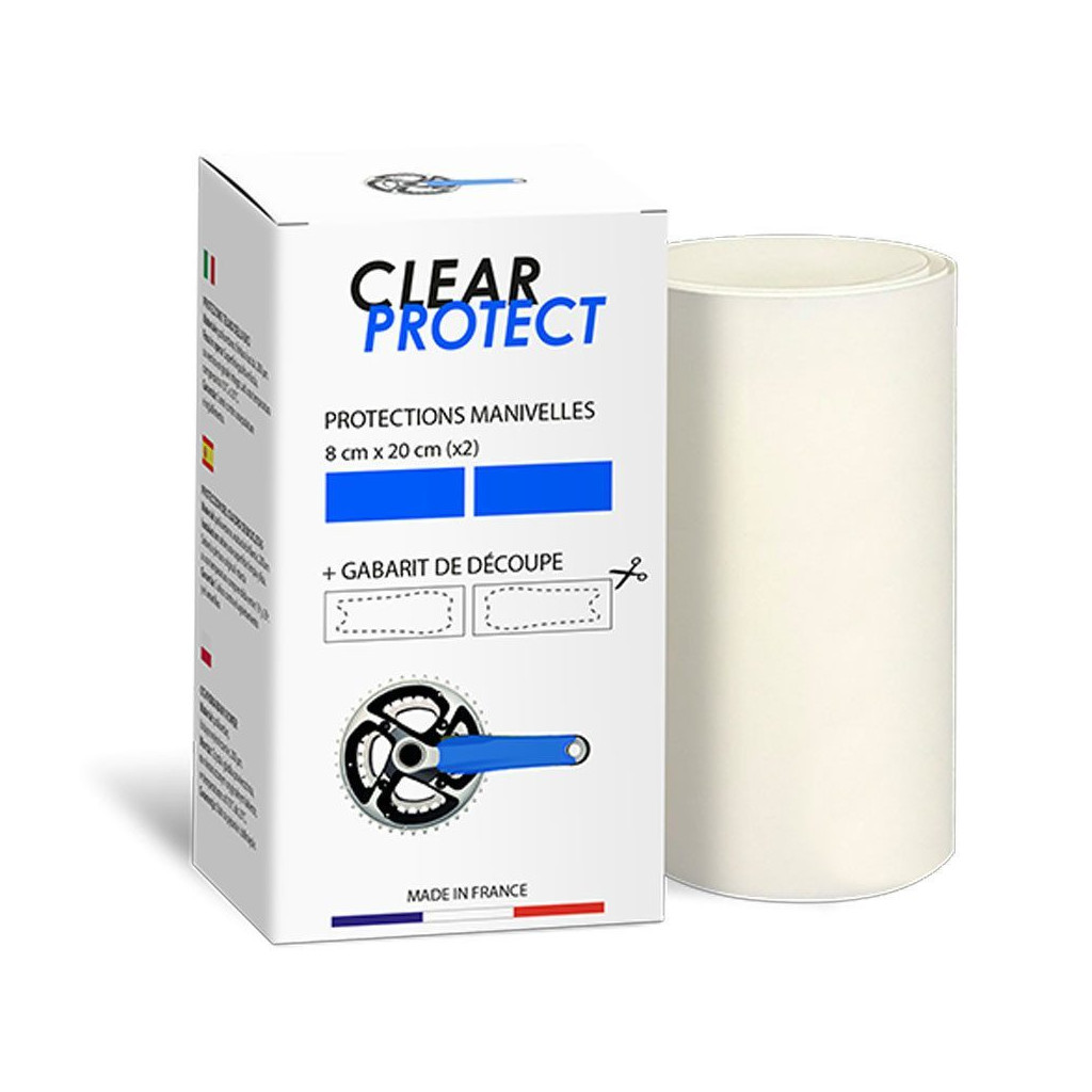 Clearprotect Protection Cadre Vélo Pack XL Mat – Film PU Anti-rayures, Invisible, Pour VTT DH Et Autres