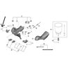 Plaque signalétique et vis de fixation manette Shimano Dura-Ace ST-R9120