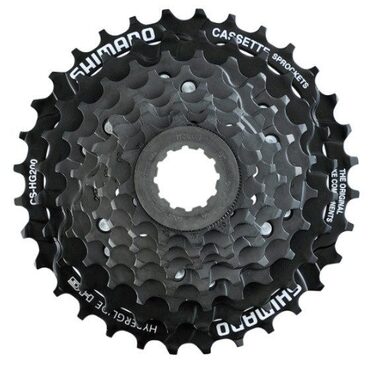 Shimano CS-HG200 9-speed cassette voor racefietsen en mountainbikes
