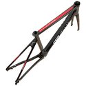 Kit cadre vélo route CBT Italia Necer 99 Disc Coating Edition Black/Red 2022
