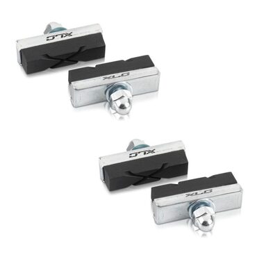 Lot de 4 porte-patins de frein vélo XLC BS-C04