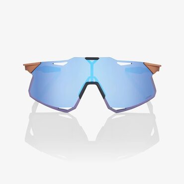 Lunettes vélo 100% Hypercraft Matte Cooper Chromium Hiper Blue Multilayer Mirror Lens