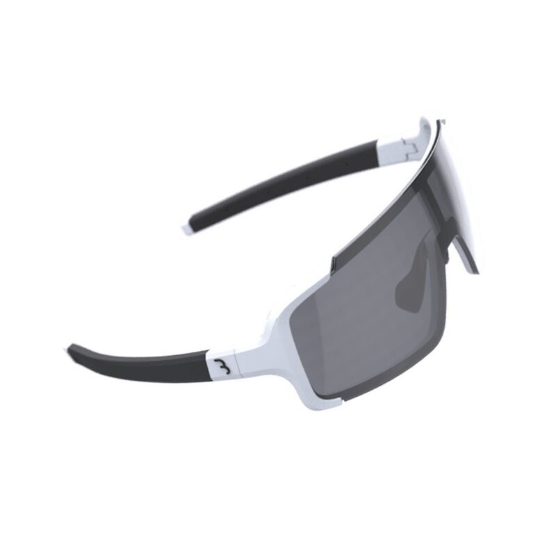 Lunettes vélo BBB Chester Smoke Blanc Mat