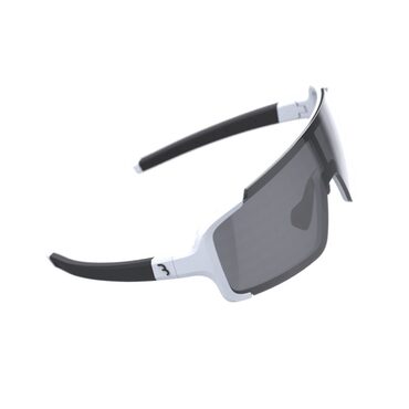 Lunettes vélo BBB Chester Smoke Blanc Mat