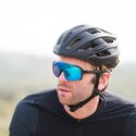 Lunettes vélo BBB Chester MLC Bleu Noir Mat