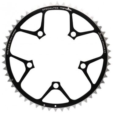 Plateau Chaîne Vélo Specialites TA Zéphir 44D 110mm Extérieur 9/10V Noir | Neuf