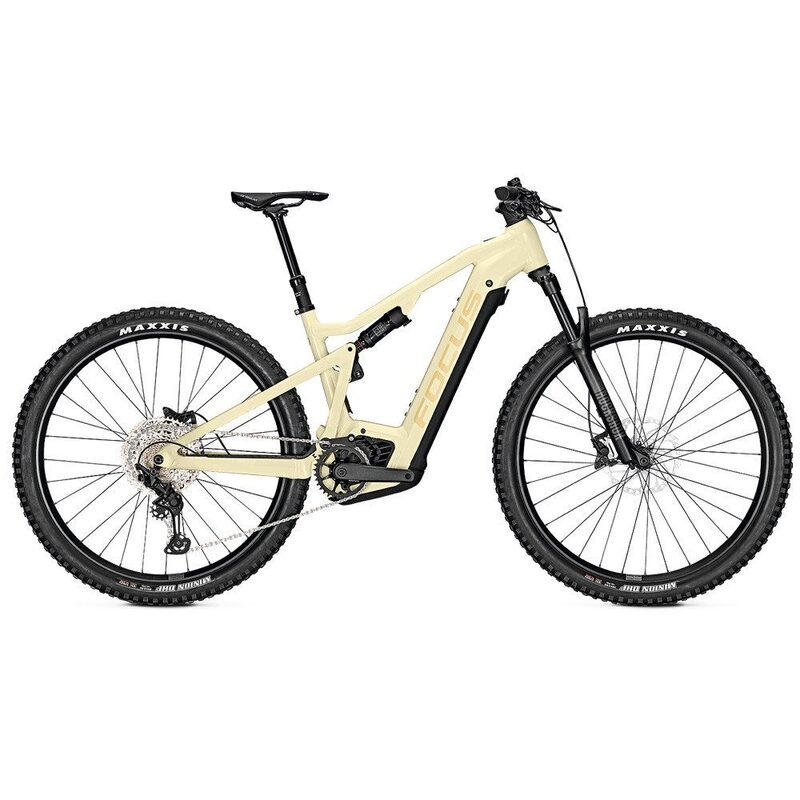 VTT lectrique 29 pouces Focus Thron 2 6.8 Cream White 2023