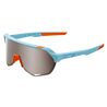 Lunettes vélo 100% S2 - Soft Tact Two Tone - HiPER Silver Mirror Lens