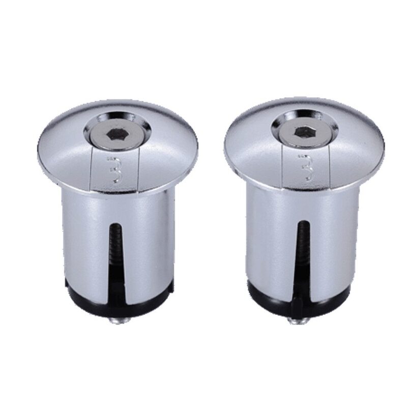Embouts de ruban guidon BBB Screwon BHT-96 Chrome Embouts de ruban guidon BBB Screwon BHT-96 Chrome