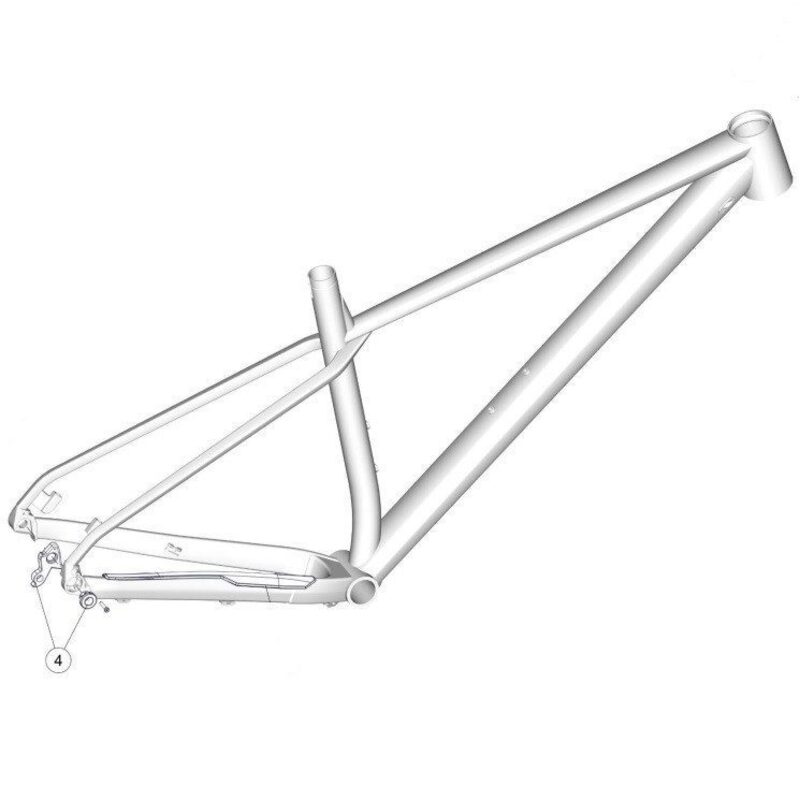 Patte de dérailleur arrière VTT BMC Twostroke AL 30000855