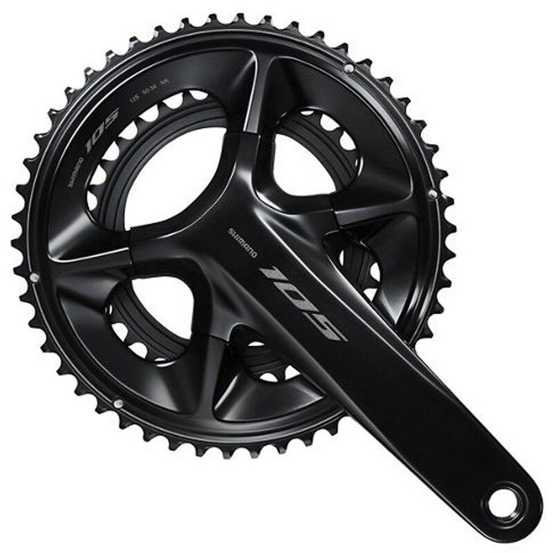 Pédalier vélo route Shimano 105 Di2 Hollowtech II 2x12 v FC-R7100