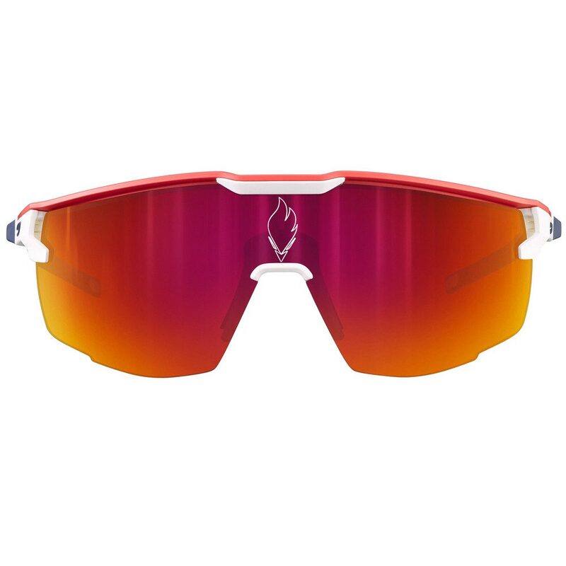 Lunettes vélo Julbo Ultimate JO Paris 24 Bleu Blanc Rouge - Spectron 3 Rouge