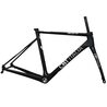 Kit cadre vélo route CBT Italia Necer 99 Disc Grafica Matte Black/White